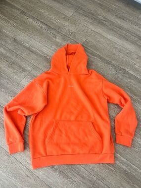 Tribe Kelley safety orange sweatshirt